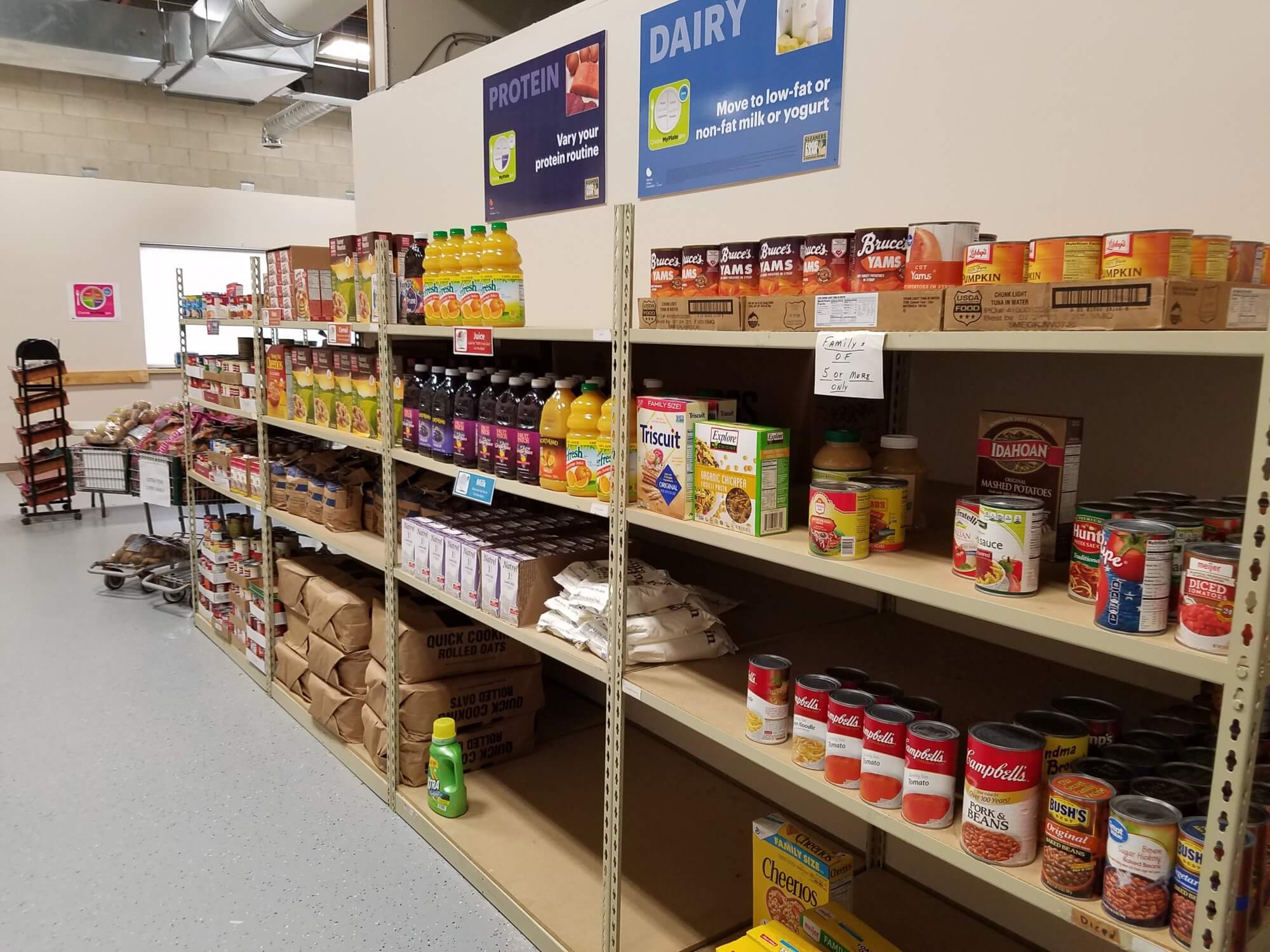 Food Donation Hospitality House Food Pantry