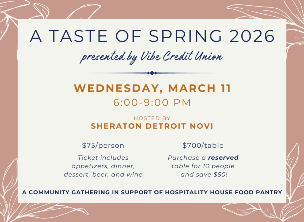 save the date a taste of spring 2026